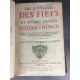 Salvaing De l'usage des fiefs suivi du plait seigneurial et usage en dauphiné Grenoble 1668