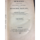 Lombard de Langres Mémoires pour servir à l'histoire de la révolution française complet 2 volumes