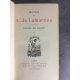 Lamartine Voyage en orient Alphonse Lemerre Charmante édition bonne reliure maroquin