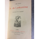 Lamartine Voyage en orient Alphonse Lemerre Charmante édition bonne reliure maroquin