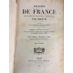 Anquetil Dulaure Lacroix Histoire de France reliures romantiques Complet en 6 volumes gravures.