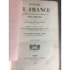 Anquetil Dulaure Lacroix Histoire de France reliures romantiques Complet en 6 volumes gravures.
