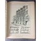 La construction moderne Du rare numero1 de 1885 à 1889 Architecture Immeubles plans planches Exposition 1889 Eiffel....