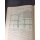 La construction moderne Du rare numero1 de 1885 à 1889 Architecture Immeubles plans planches Exposition 1889 Eiffel....