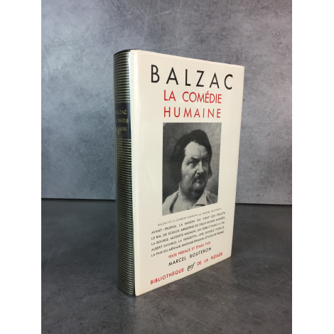 Collection Bibliothèque de la pléiade NRF Balzac comédie humaine T1
