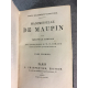 Theophile Gautier Mademoiselle de Maupin 4 eau forte Giraud Champollion Petite bibliothèque charpentier Maroquin '