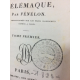 Fenelon Aventure de Télémaque 1823 plein maroquin lavallière à grains longs . charmant exemplaire