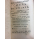 Anonyme [Alyon Pierre] Cours élémentaire de chimie pour S.A.S. le duc d'Orléans tableau éléments Paris Royez 1787