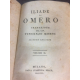 Iliade di Omero Traduzione Vincenzo Monti Milano stampéria Réale 1812 Annecy Ex dono Carlo Carron