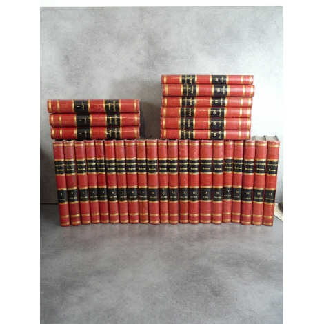 L'encyclopédie moderne de Firmin Didot Léon Renier Complete 3 atlas reliures veau rouge