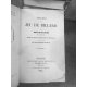 Berger Principe de Jeu de Billard de 1855 Précis historique et cours en 66 leçons, reliure cuir du temps