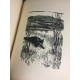 Delacour Alfred Gibier de France Edition originale numeroté de 1929 Bois de Hallo,...Chasse Cynégétique