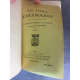 Dostoïevsky Les frères Karamazov librairie Plon 1941 Jolies reliures Bradel papier parfait état