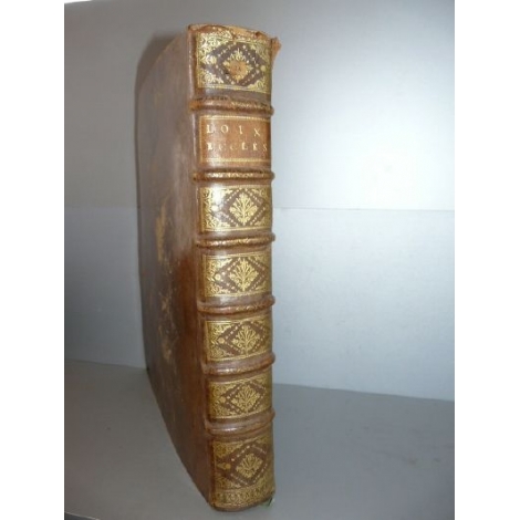Héricourt édition 1736 in folio Les loix ecclesiastiques de france dans leur ordre naturel