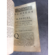 Pascal pensées de M. sur la religion et sur quelques autres sujets Paris [Bruxelles] 1679 De Chaponay Elzevirs