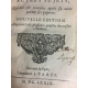 Pascal pensées de M. sur la religion et sur quelques autres sujets Paris [Bruxelles] 1679 De Chaponay Elzevirs