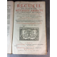 Louet Brodeau Recueil de plusieurs notables arrests du parlement de Paris 1693 Droit Grand in folio