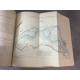 Lenthéric Le Rhône Histoire d'un fleuve complet des cartes et plans. Geneve Lyon Vienne Avignon Edition originale