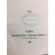 Balzac Honoré de Eugénie Grandet Paris Charpentier 1839 Edition partie originale reliure du temps bon exemplaire