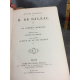 Balzac Honoré Scènes de la vie privée Michel Levy 1869 Grand in 8 Edition définitive reliure cuir