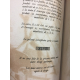 La Fontaine Les fables Bossard Un des 50 papier main d'Auvergne réimposé in8 Gravures avant la lettre. Reliures cuir