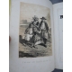 Cartonnage romantique Fouinet Robinson des glaces Ardant 1855 plaque polychrome