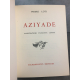 Pierre loti Auguste Leroux Aziyadé Reliure cuir à bande. Illustré beau livre