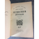 Pasternak Docteur Jivago Du monde entier NRF 1958 année de la première édition française et du Nobel Censure URSS