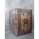 Cartonnage romantique Champagnac Matinées du printemps Lehuby 1847 percaline bordeaux plaque dorée