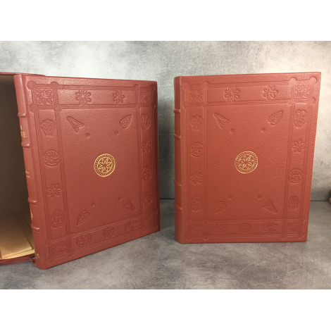Bible reliure plein maroquin par Ardent Citadelles et Mazenod 1998 Edition de luxe Beau livre cadeau. Exemplaire de tête.