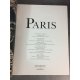 Paris Citadelles Mazenod Edition originale numéroté, reliure cuir, Grandes civilisations cadeau beau livre