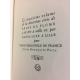 Vox Maximilien Brins de plumes 2eme série complète Dix volumes tous numérotés non coupés 1945 sous emboitage