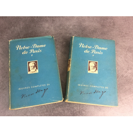 Victor Hugo Notre Dame de Paris Nelson avec jaquettes complet en deux volumes