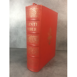 Sainte Bible du chanoine Crampon Cercle du bibliophile 1 fort volume relié nombreuses illustrations cartes