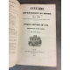Année 1849, Annuaire de Lyon, Administratif, historique industriel et statistique reliure d'époque