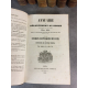 Année 1850, Annuaire de Lyon, Administratif, historique industriel et statistique reliure d'époque