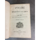 Année 1855, Annuaire de Lyon, Administratif, historique industriel et statistique reliure d'époque