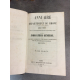 Année 1858, Annuaire de Lyon, Administratif, historique industriel et statistique reliure d'époque