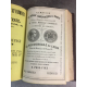 Année 1867, Annuaire de Lyon, Administratif, historique industriel et statistique reliure d'époque