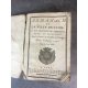 Année 1771, Almanach de la ville de Lyon Delaroche Brochage du temps papier dominoté