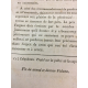 Charles Pictet Maria Edgeworth éducation pratique traduction libre de l'Anglais An IX 1801 provenance Gérando