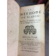 Menestrier La Méthode du blason Lyon et Paris Michallet 1688 Edition originale très rare. Héraldique