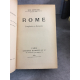 Schneider Rome complexité et harmonie Ombrie l'ame des cités. Italie dédicace de l'auteur reliures