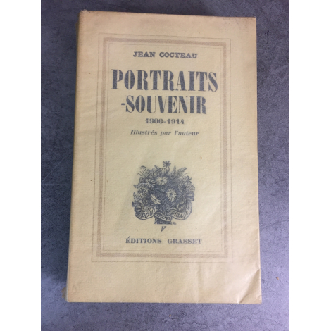 Jean Cocteau Portraits souvenir 1900-1914 Edition originale numéro 468 sur Alfa.
