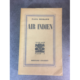 Paul Morand Air indien Edition originale sur alfa Grasset 3 juin 1932