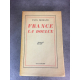 Paul Morand France la Doulce NRF Edition originale 1934 le numero 732 des 250 alfa navarre pour Lardanchet.