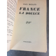 Paul Morand France la Doulce NRF Edition originale 1934 le numero 732 des 250 alfa navarre pour Lardanchet.
