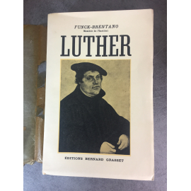 Funck-Brentano Luther Edition originale le numéro 73 de 235 exemplaires sur vélin.