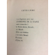 Canudo Ricciotto, Picasso Pablo, Ravel Maurice S.P. 503 le poème du Vardar Rarissime grand papier. avant garde cinéma