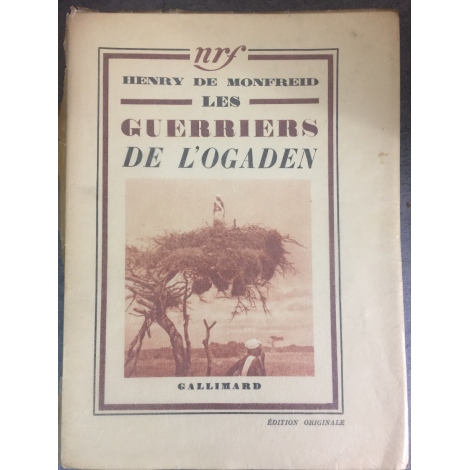 Henry de Monfreid Les guerriers de l'ogaden édition originale 1936 le N° 435 sur Alfa ,